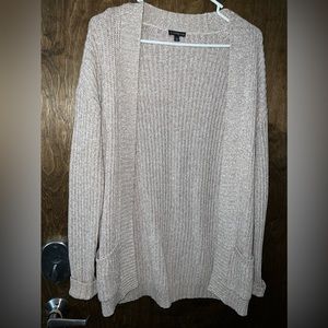 Express, Long cardigan with pockets, Size XS.